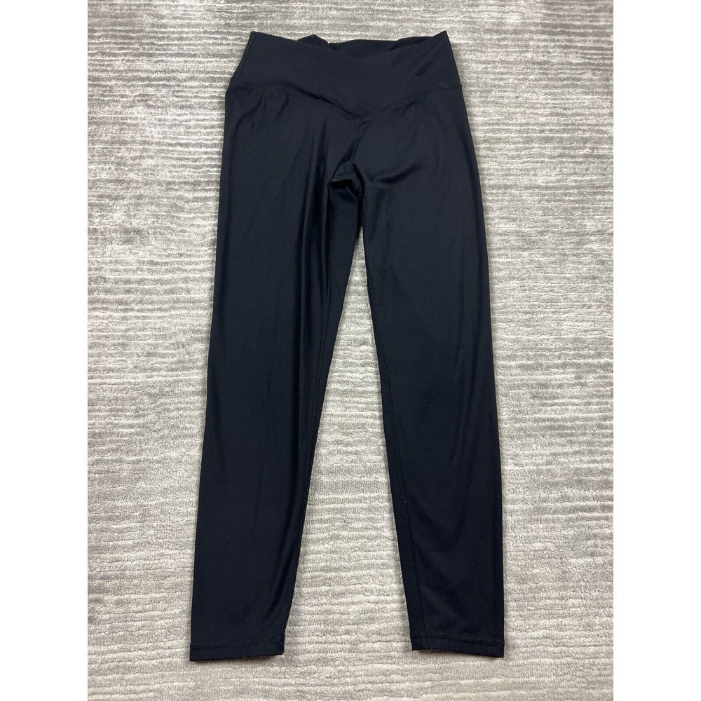 Loly & Lottie Leggings Womens Medium Black Nylon Blend Athleisure